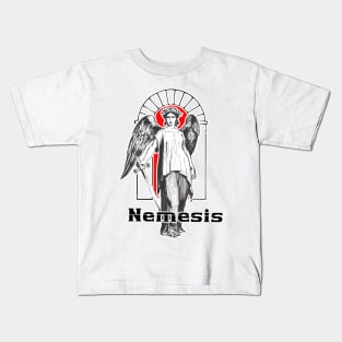 Nemesis the goddess of revenge and eternal hatreds Kids T-Shirt